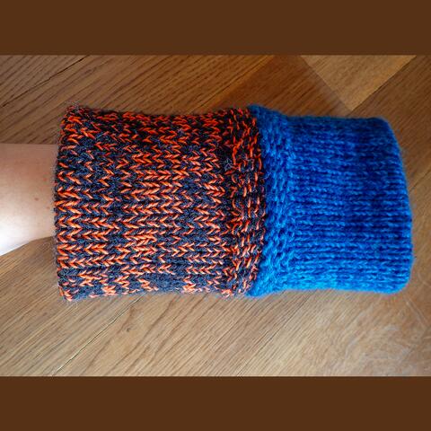 Hand Warmer made from wool and cotton